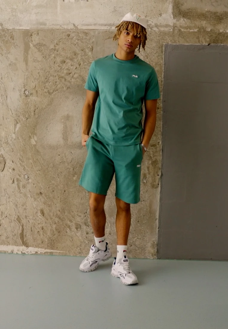 Fila BERLOZ TEE - T-Shirt Basic - Blue Spruce 4 Fila BERLOZ TEE - T-Shirt Basic - Blue Spruce – Bild 2