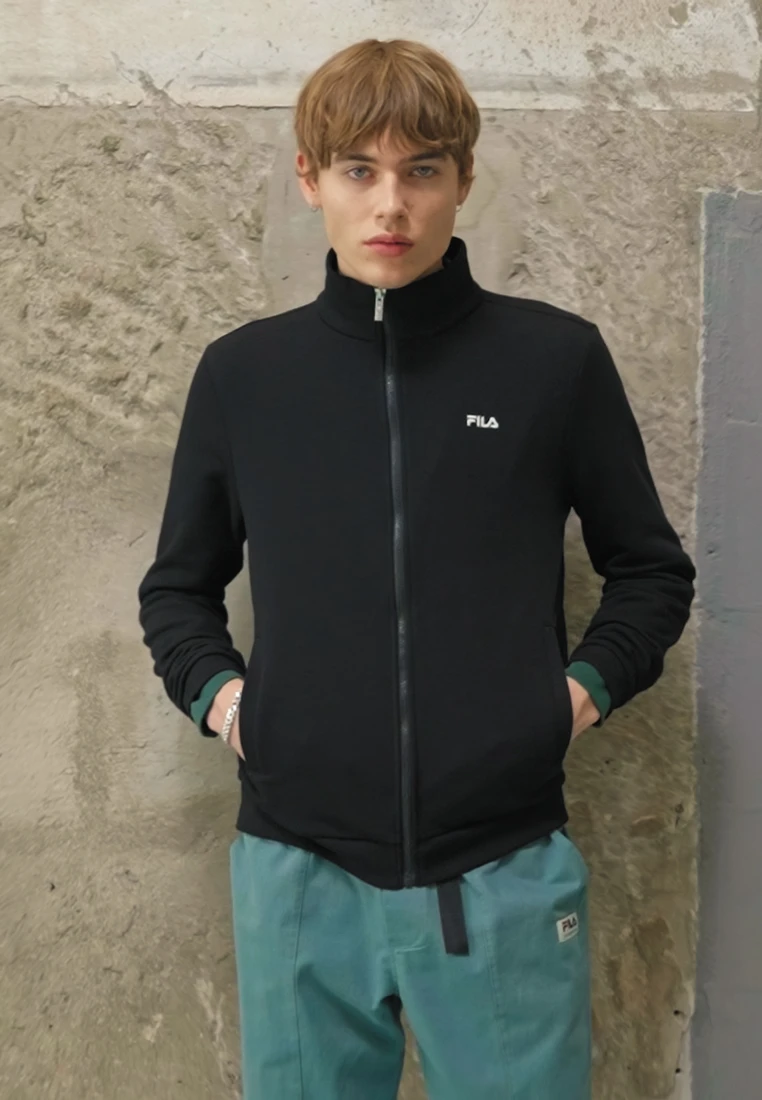 Fila BAHRENBORSTEL TRACK JACKET - Sweatjacke - Black 4 Fila BAHRENBORSTEL TRACK JACKET - Sweatjacke - Black – Bild 2