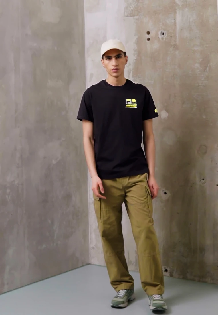 Fila TEE - T-Shirt Print - Black 4 Fila TEE - T-Shirt Print - Black – Bild 2