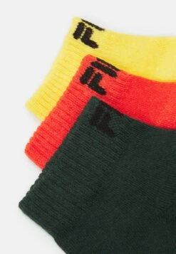 Fila QUARTER PLAIN 6 PACK - Socken - Yellow/orange/ferra/benetton/bengreen/oil Blue -Fila Verkaufe 006499d18cfa4a6ebc2deeefe253cc37