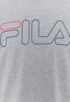 Fila RICKI - T-Shirt Print - Light Grey Merlange -Fila Verkaufe 00abdc7480bc404a8e1357e47b15779f