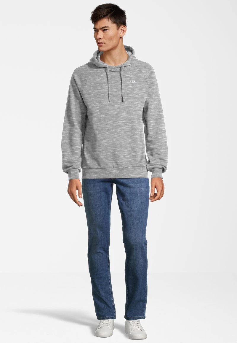 Fila APPAREL BRAIVES RAGLAN - Kapuzenpullover - Light Grey Melange 4 Fila APPAREL BRAIVES RAGLAN - Kapuzenpullover - Light Grey Melange – Bild 2