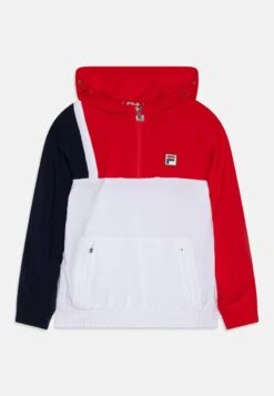 Fila HANNO KIDS UNISEX - Windbreaker - Navy/red