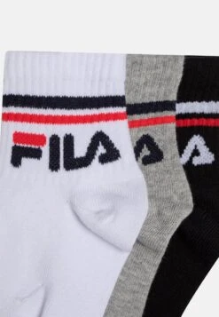 Fila JUNIOR QUARTER PLAIN UNISEX 9 PACK - Socken - Black/white/grey -Fila Verkaufe 02dac5333a564dfc8b382b97ca0039fe