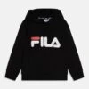 Fila BAJONE CLASSIC LOGO HOODY UNISEX - Sweatshirt - Black -Fila Verkaufe 038dff7d671e465a8265a9851152c575 3