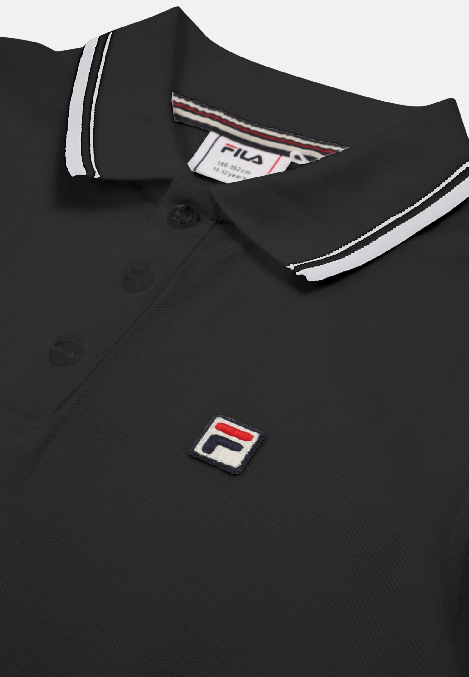 Fila BIELLA REGULAR - Poloshirt - Black 5 Fila BIELLA REGULAR - Poloshirt - Black – Bild 3