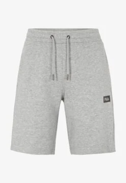 Fila BÜLTOW - Shorts - Light Grey Melange -Fila Verkaufe 050cad249f5649a4900efee97cb3d23e