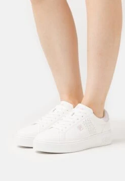 Fila CROSSCOURT ALTEZZA - Sneaker Low - White/fair Orchid