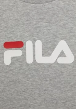 Fila SORDAL CLASSIC LOGO CREW UNISEX - Sweatshirt - Light Grey Melange -Fila Verkaufe 06d7800d49f24ec39ce7e311b63ae26e