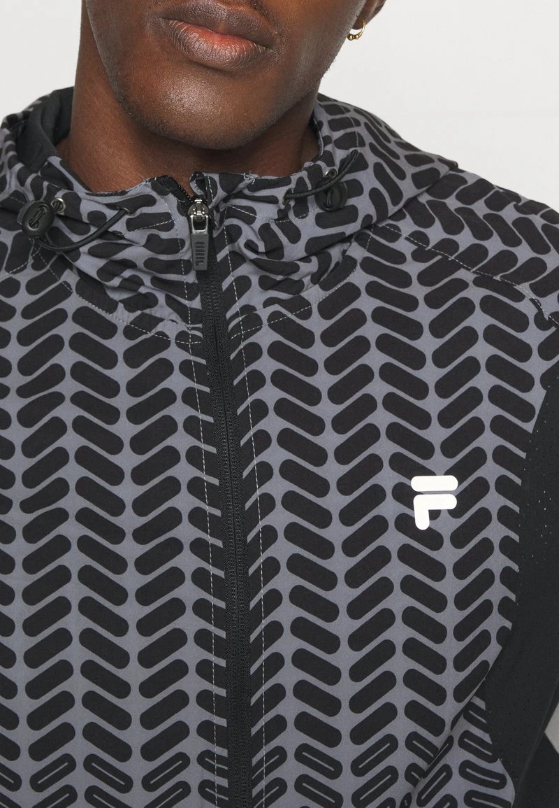 Fila RAGA HOODED RUNNING JACKET - Laufjacke - Night Owl 8 Fila RAGA HOODED RUNNING JACKET - Laufjacke - Night Owl – Bild 6