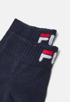 Fila QUARTER PLAIN 6 PACK - Socken - Navy/white -Fila Verkaufe 085459f1214946eda7394448cc54c8e6