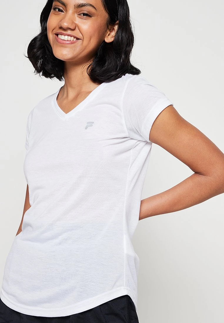 Fila ROSTOW - Sport T-shirt - Lucent White 5 Fila ROSTOW - Sport T-shirt - Lucent White – Bild 3