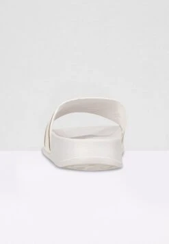 Fila MORRO BAY LOGO - Pantolette Flach - White Gold -Fila Verkaufe 0d0722a0217041389bdd62e1b946fb64