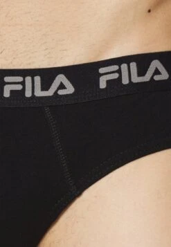 Fila MAN BRIEF 4 PACK - Slip - Black -Fila Verkaufe 0d747298e1b64844ba8691e988dbc29f