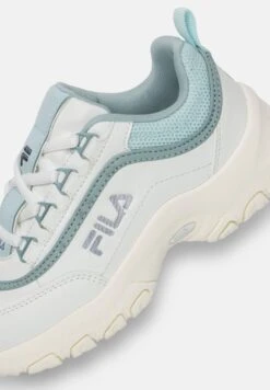 Fila STRADA LOGO - Sneaker Low - White/blue Glow/marshmallow -Fila Verkaufe 0e2a551dfbe4426f8dffc321cbea3bcf