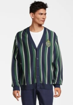 Fila TRABITZ - Strickjacke - Medieval Blue Knitted Stripes