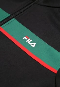 Fila CAMPASSO REGULAR TAPED TRACK - Trainingsjacke - Black -Fila Verkaufe 148b24dbcce34390b596c8c75f412318