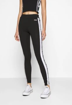 Fila TASYA - Leggings - Hosen - Black/bright White