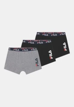 Fila JUNIOR BOY 3 PACK - Panties - Grey/black