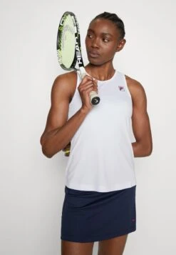 Fila ALMA - Sport T-shirt - White -Fila Verkaufe 1c5bc9cc35924e0c89c3ef01a5365c39