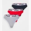 Fila 3 PACK - String - Navy/grey/red