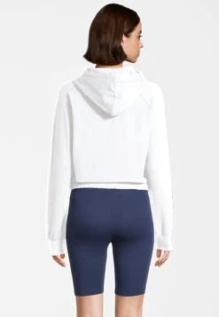 Fila BAALBERGE CROPPED - Kapuzenpullover - Bright White -Fila Verkaufe 1e65f797a0f44f0d84d13d6316505f3d