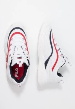 Fila RAY - Sneaker Low - White/navy/red -Fila Verkaufe 1fedf9786a4b4d2a89a1b2f072b9b4fe
