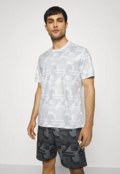 Fila RECANTI REGULAR TEE - T-Shirt Print - White