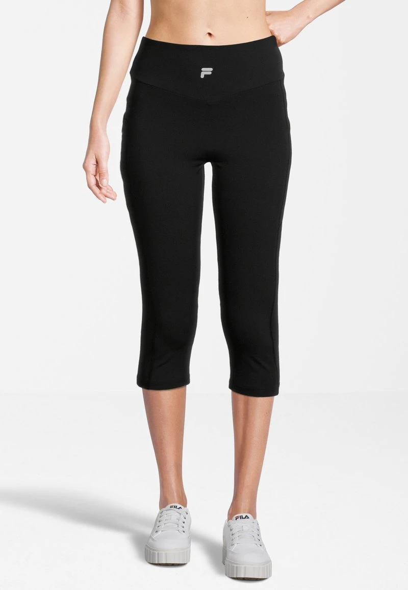 Fila APPAREL ROMANIA HIGH WAIST - 3/4 Sporthose - Black 6 Fila APPAREL ROMANIA HIGH WAIST - 3/4 Sporthose - Black – Bild 4
