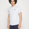 Fila LOGO SMALL - Sport T-shirt - White
