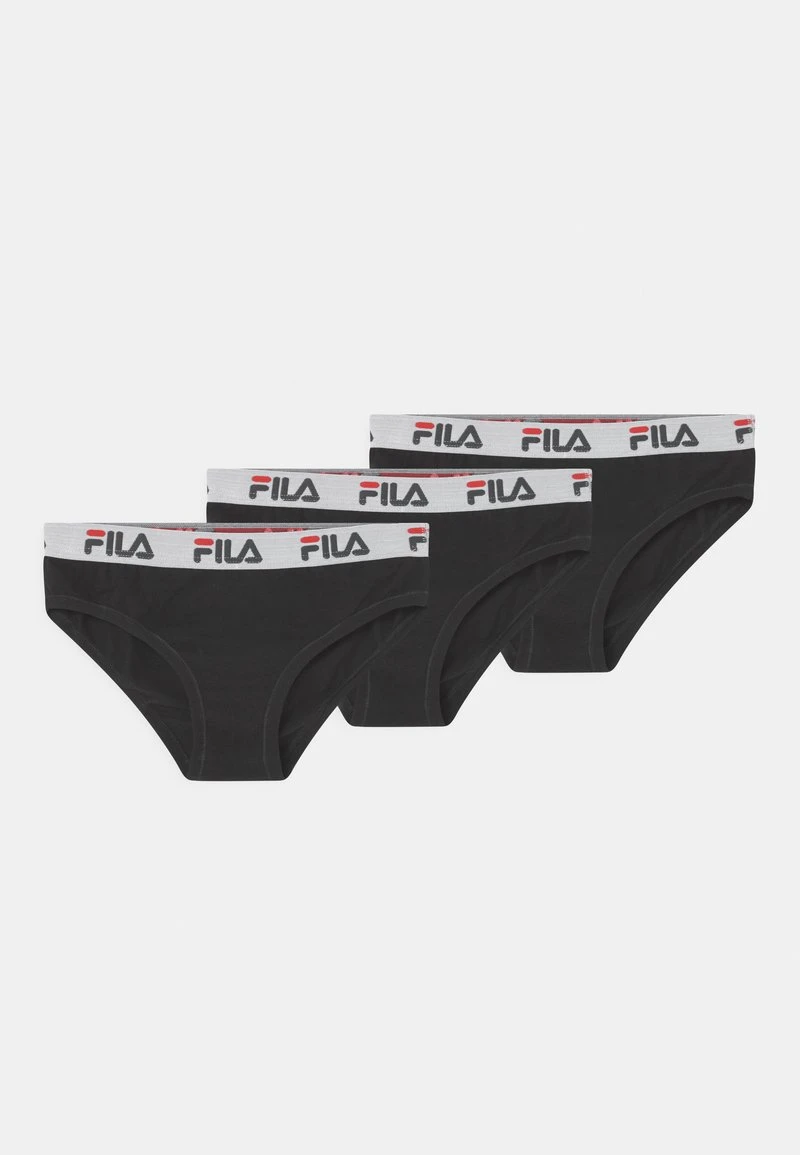 Fila JUNIOR GIRL BRIEF 3 PACK - Slip - Black 7 Fila JUNIOR GIRL BRIEF 3 PACK - Slip - Black – Bild 5