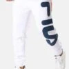 Fila BRONTE UNISEX - Jogginghose - Bianco -Fila Verkaufe 25e00cca19894d26ac919d36328303ca