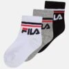 Fila JUNIOR QUARTER PLAIN UNISEX 9 PACK - Socken - Black/white/grey -Fila Verkaufe 279fa5cbedb341a6ad39f7efde9a8028 1