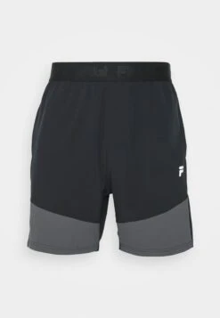 Fila RAINAU REGULAR SHORTS - Kurze Sporthose - Black Beauty/iron Gate