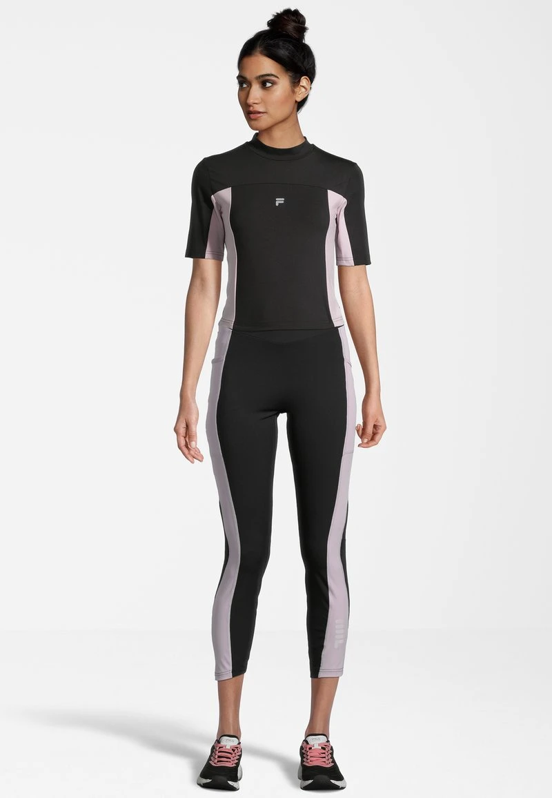 Fila RIVA - T-Shirt Print - Black Fair Orchid 4 Fila RIVA - T-Shirt Print - Black Fair Orchid – Bild 2