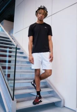 Fila BROD TEE 2 PACK - T-Shirt Basic - Black