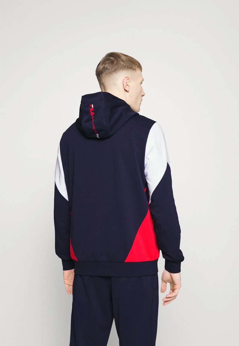 Fila JANNIK - Sweatshirt - Navy/red 5 Fila JANNIK - Sweatshirt - Navy/red – Bild 3