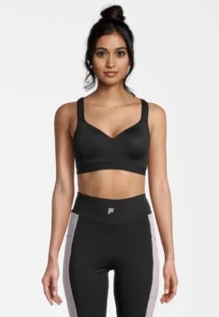 Fila REUT - Sport-BH Mit Mittlerer Stützkraft - Black