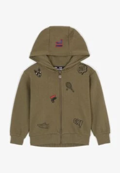 Fila APPAREL BAKERSIELD HOODED - Sweatjacke - Burnt Olive -Fila Verkaufe 2e7c029b6d4844cabc584824c47a9cc5 1