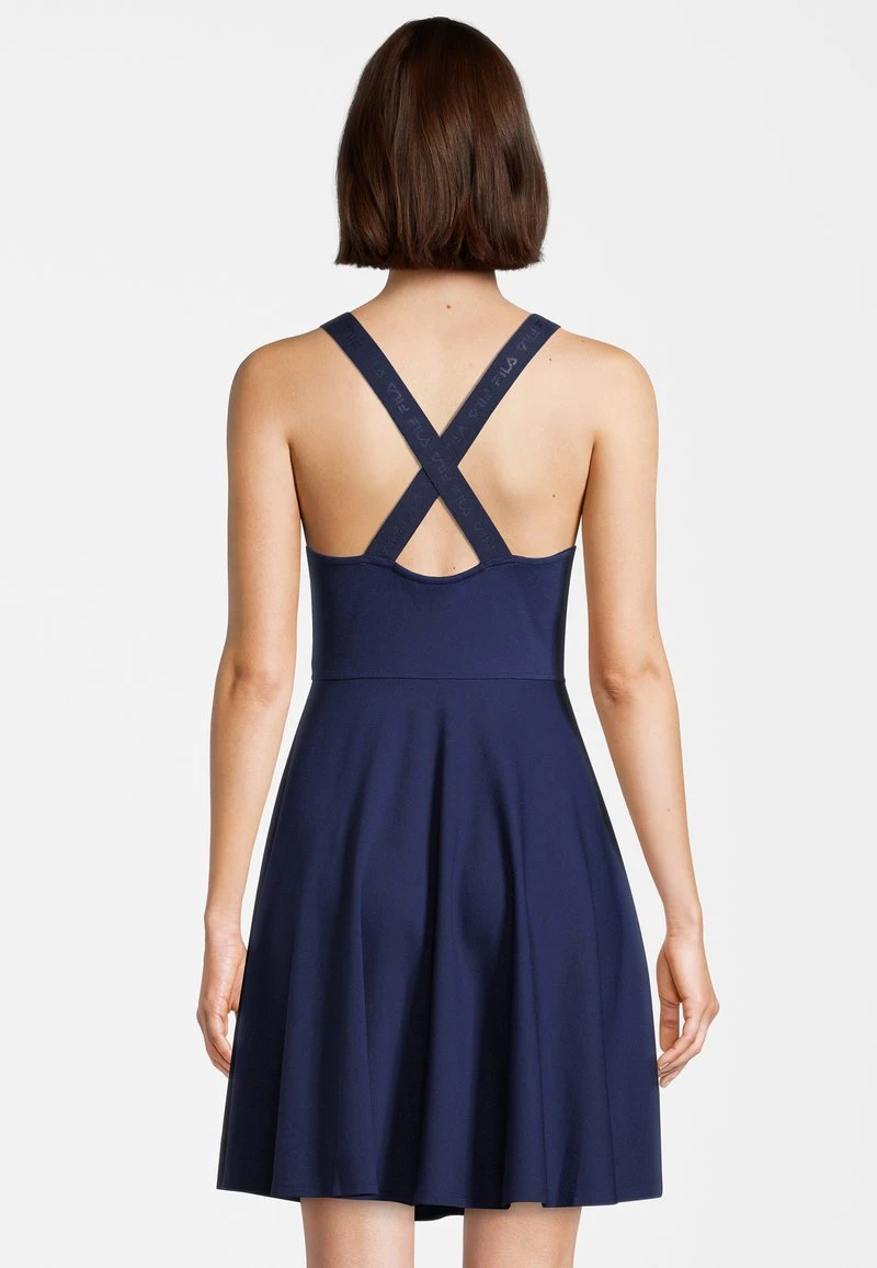 Fila TELDAU SKATER - Jerseykleid - Medieval Blue 5 Fila TELDAU SKATER - Jerseykleid - Medieval Blue – Bild 3