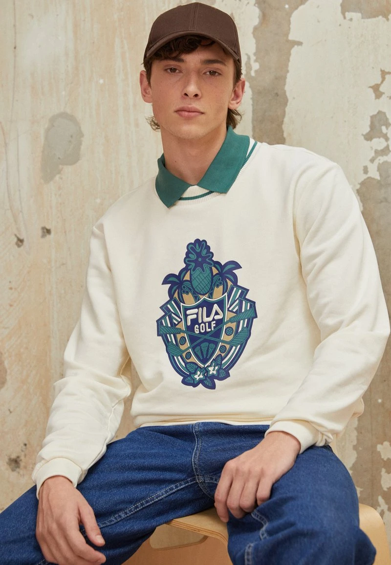 Fila TOSTEDT CREW - Sweatshirt - Antique White 3 Fila TOSTEDT CREW - Sweatshirt - Antique White