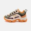 Fila STRADA DREAMSTER KIDS &TEENS EARTH - Sneaker Low - Marshmallow/oil Green