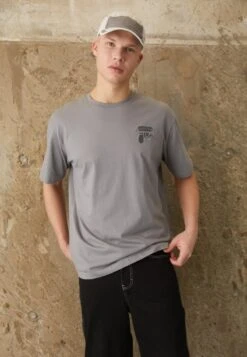 Fila BROVO OVERSIZED TEE - T-Shirt Basic - Night Owl