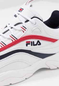 Fila RAY - Sneaker Low - White/navy/red -Fila Verkaufe 3473afc1bc03458093f6058a64a39c9e