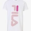 Fila BASRA TEE - Jerseykleid - Bright White -Fila Verkaufe 35285cb130754148ba211597e0a5cb9a