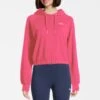 Fila BAALBERGE CROPPED - Kapuzenpullover - Carmine