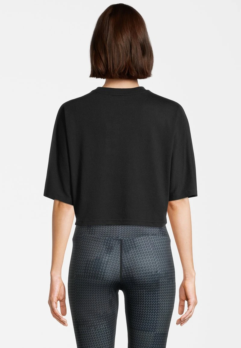 Fila APPAREL RECANATI CROPPED - T-Shirt Basic - Black 5 Fila APPAREL RECANATI CROPPED - T-Shirt Basic - Black – Bild 3