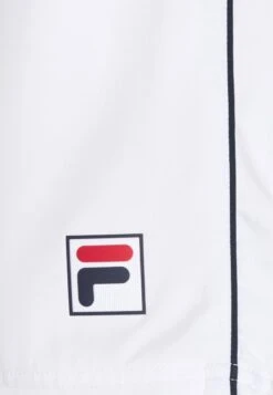 Fila LEON - Kurze Sporthose - White -Fila Verkaufe 3982c8331f5a49ecacb5fb3eb69e0ed0