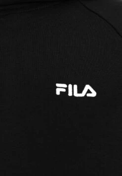 Fila BAALBERGE CROPPED - Kapuzenpullover - Black -Fila Verkaufe 3aa824ce63ef4814a686c3fd6b9ee413