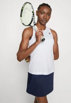 Fila ALMA - Sport T-shirt - White -Fila Verkaufe 3c33a61e8e61407d8c62dee8ac9d7b98